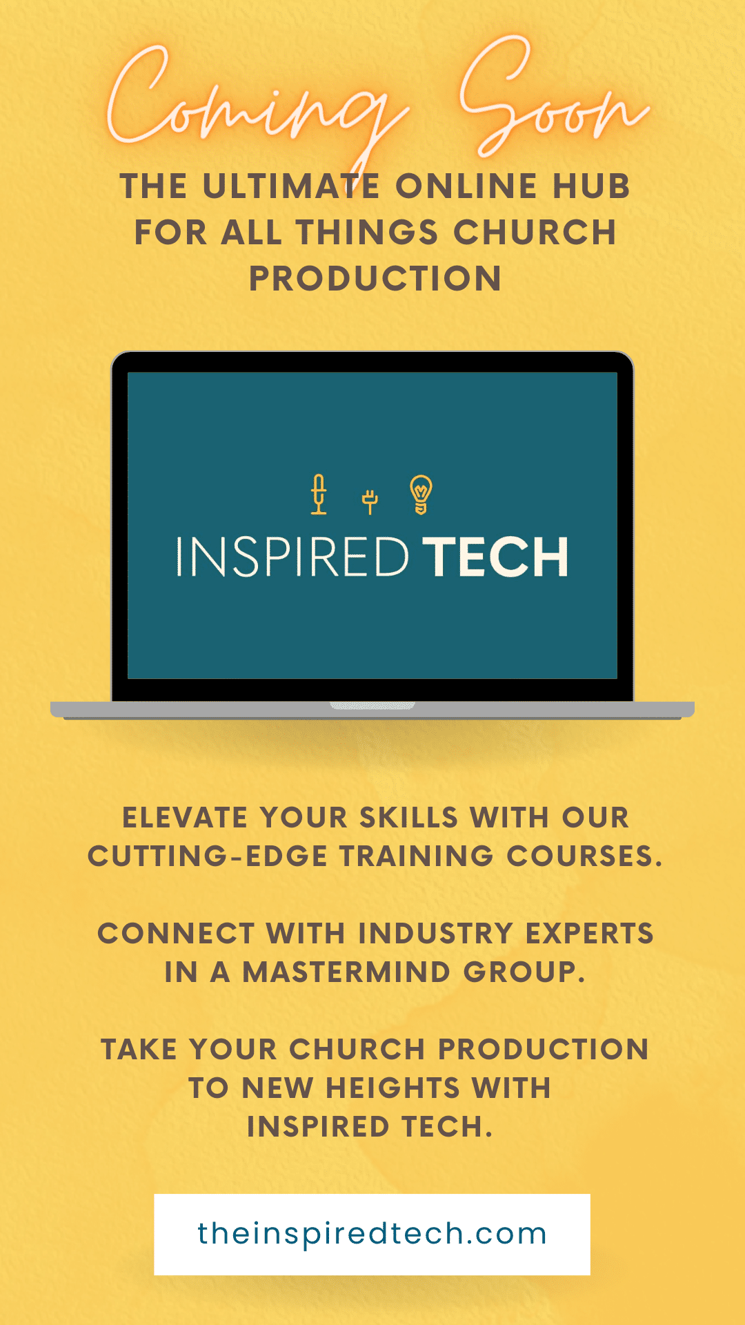 Inspired Tech: the ultimate online hub for all things church production